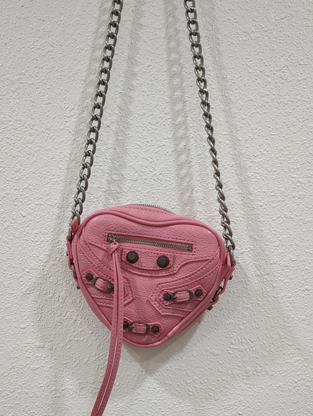 NWOT! Faux Leather Pink Bag